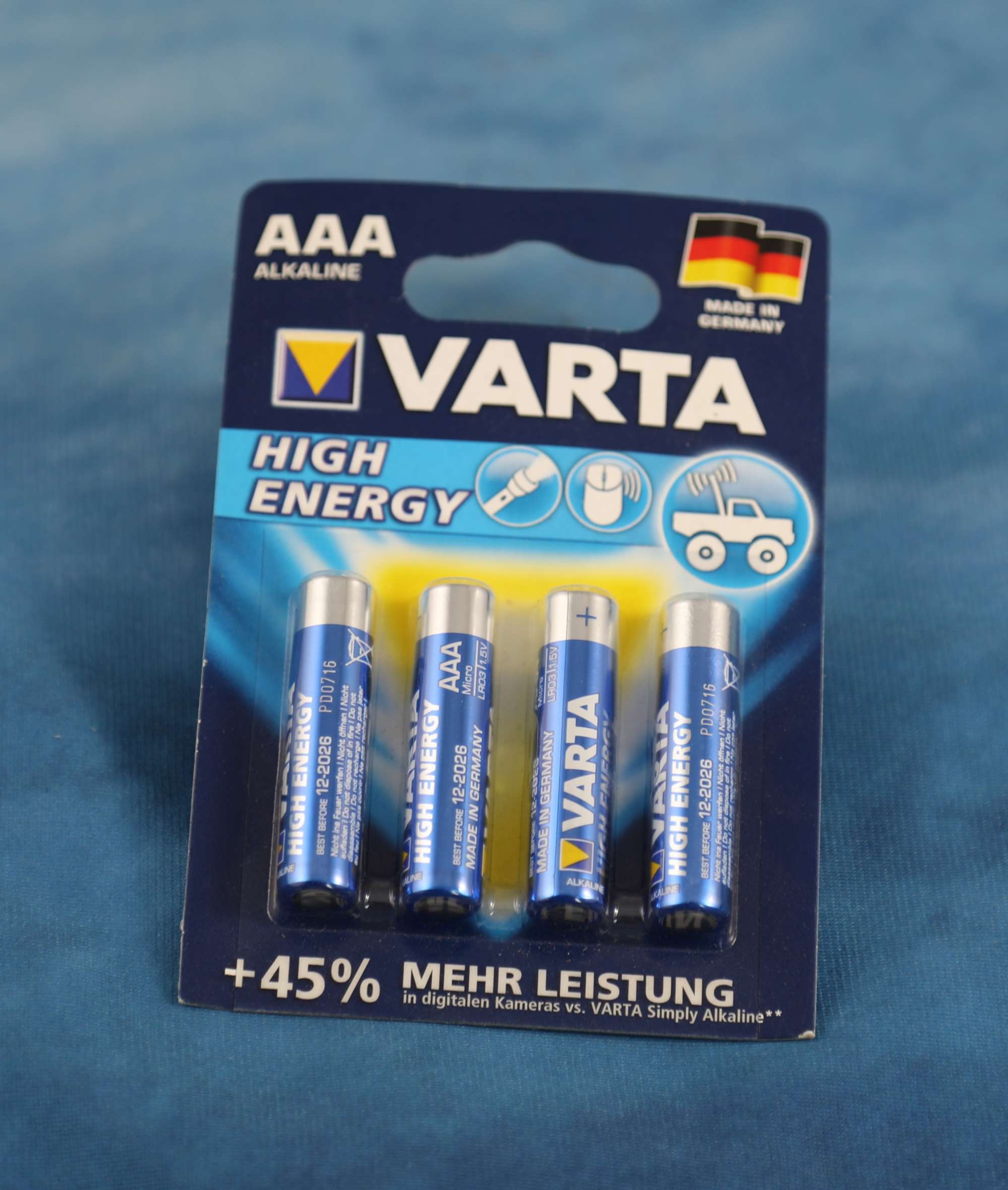 Batterie Varta HighEnergy LR03 Micro (AAA)