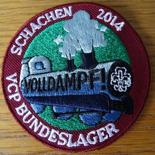 Bundeslager Webzeichen Volldampf! 2014