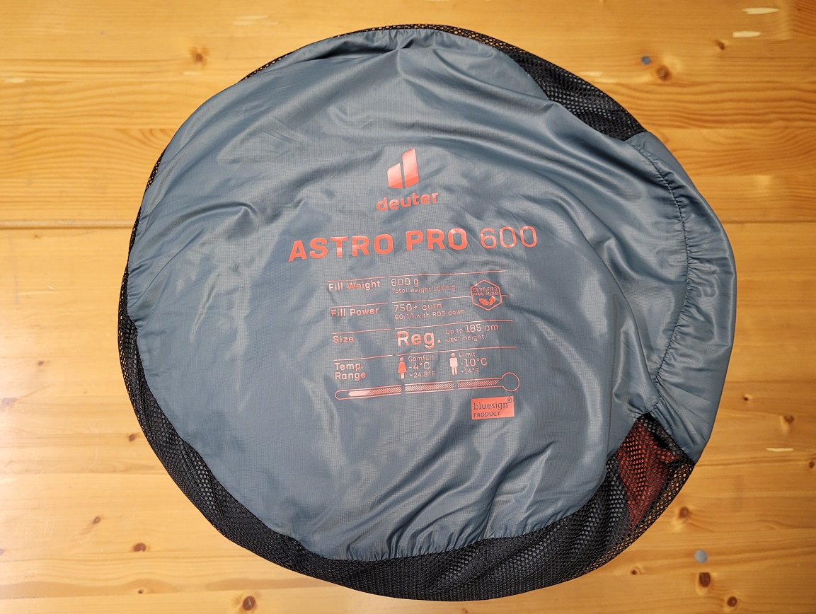 Daunenschlafsack Astro 600 R