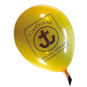 Luftballon mit Ankerkreuz (Jungschar)